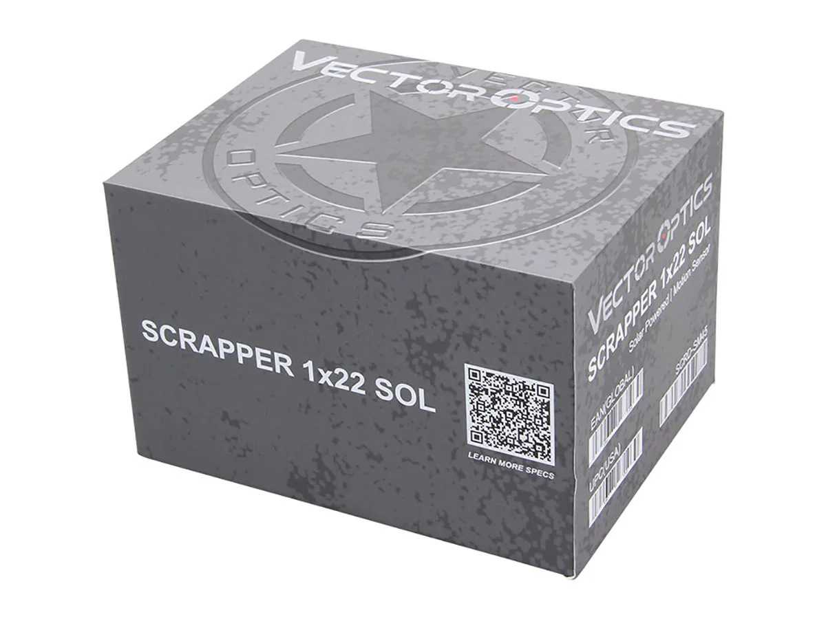 Коллиматорный прицел Vector Optics Scrapper 1x22 SOL