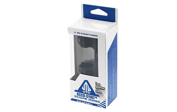 Кронштейн UTG ACCU-SYNC 26мм на Weaver со смещением 34мм, высота 18мм, с 3 винт.зажимами, база 100мм