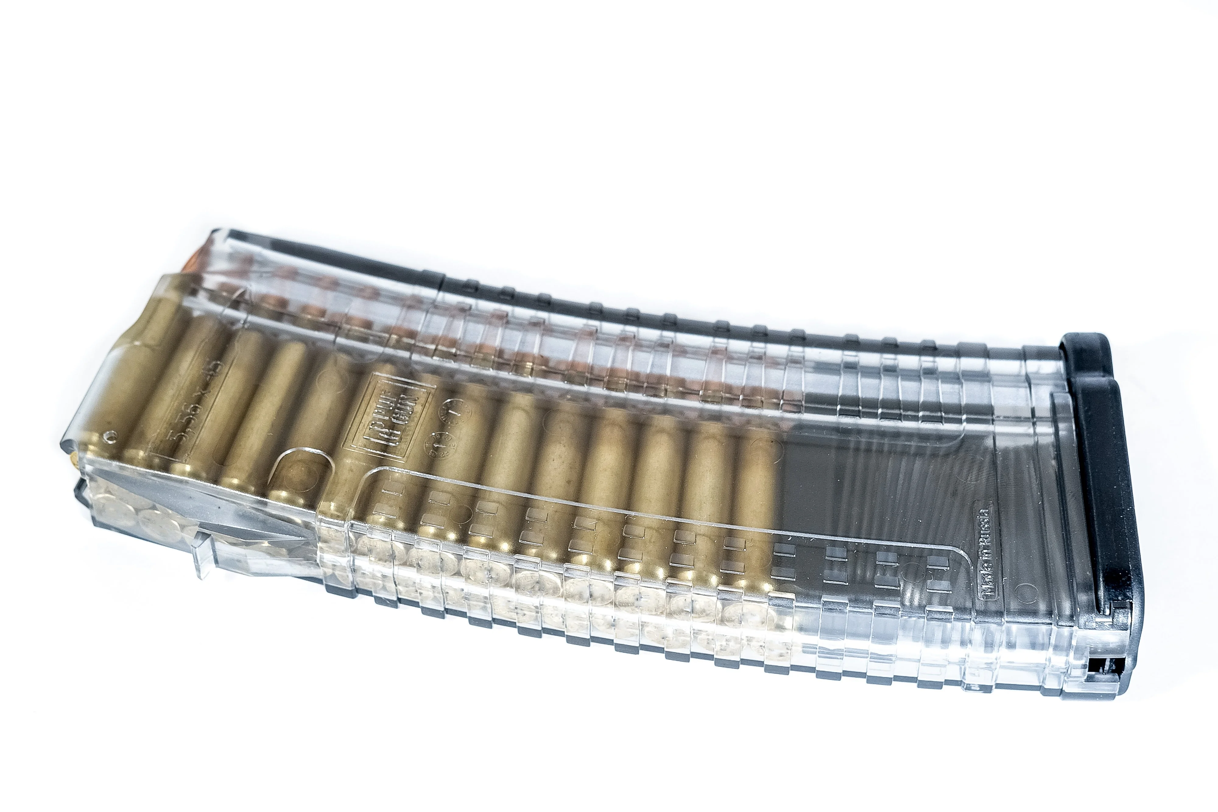 Магазин Pufgun На Впо-155, 5,56Х45, 30 Патронов, Поликарбонат, Прозрачный, 165Г