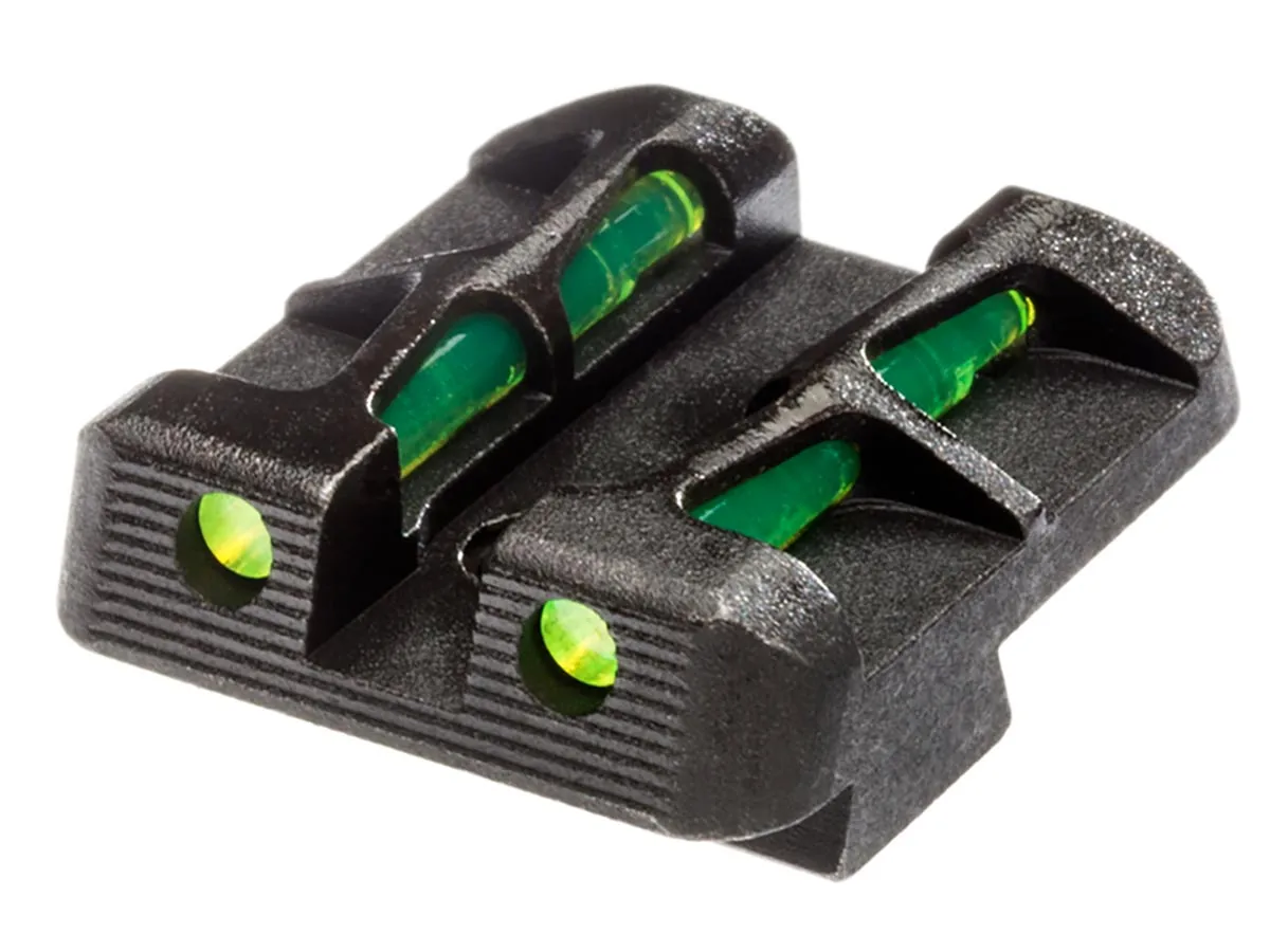 HiViz пистолетный целик GLLW15 для GLOCK под к. 9мм., 40S&W, 357SigSauer, высота 6,5мм, 3 цвета воло