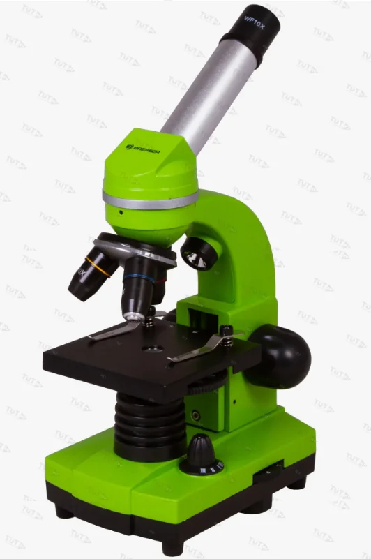Микроскоп Bresser Junior Biolux SEL 40–1600x, зеленый