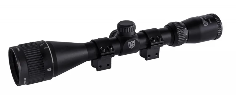 Оптический прицел Nikko Stirling серии MOUNTMASTER 3-9x40 AO, halfmil-dot, без подсветки