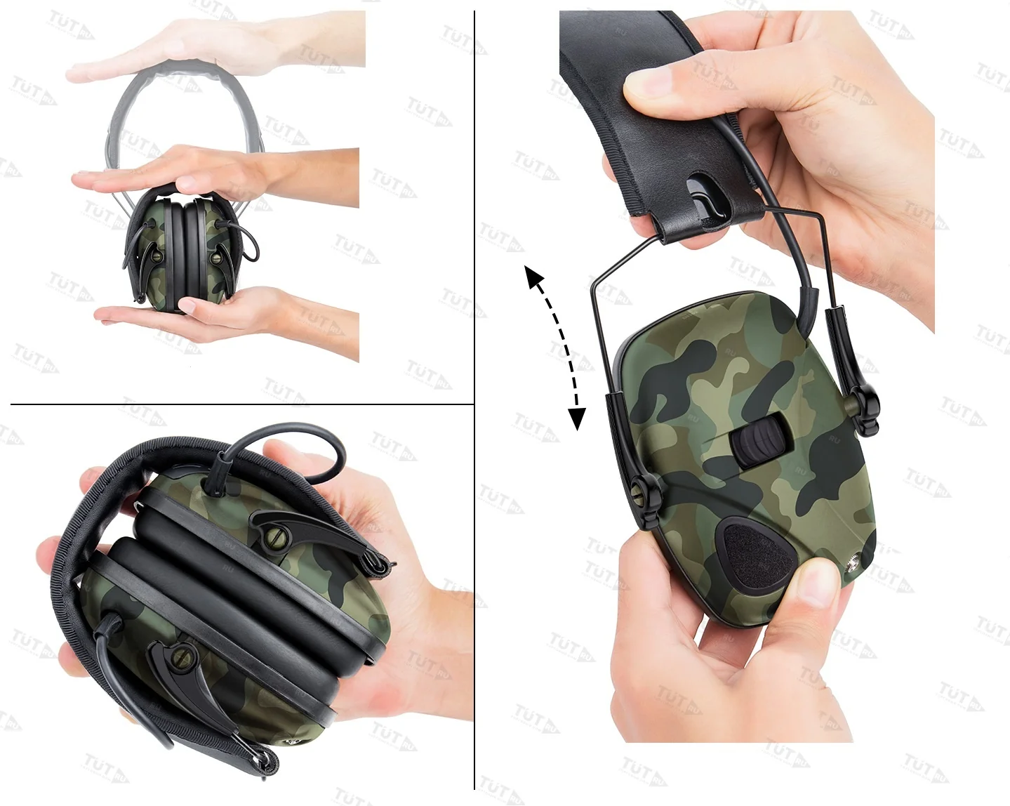 Наушники активные Awesafe камо в чехле