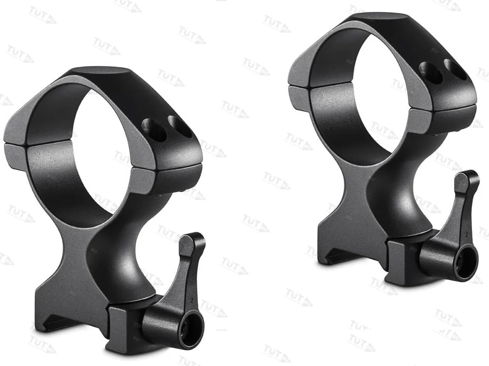 Быстросъемные кольца Hawke 34мм на Weaver высокие (BH=23мм) рычаг