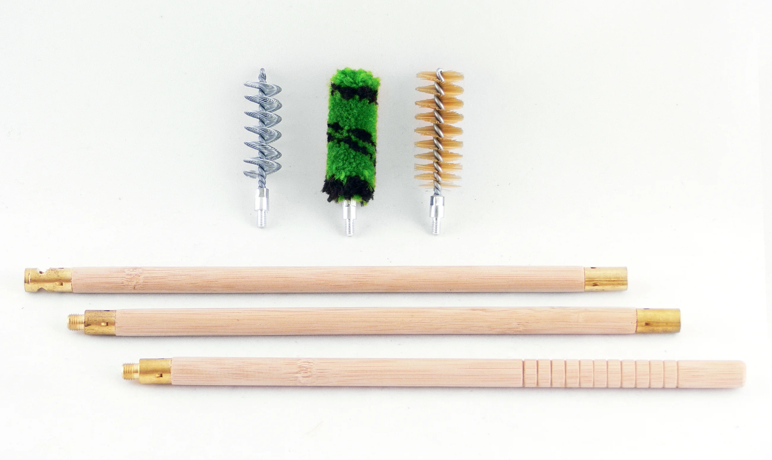 Набор для чистки ShotTime кал.16 (деревянный шомпол, 3 ерша) в пенале