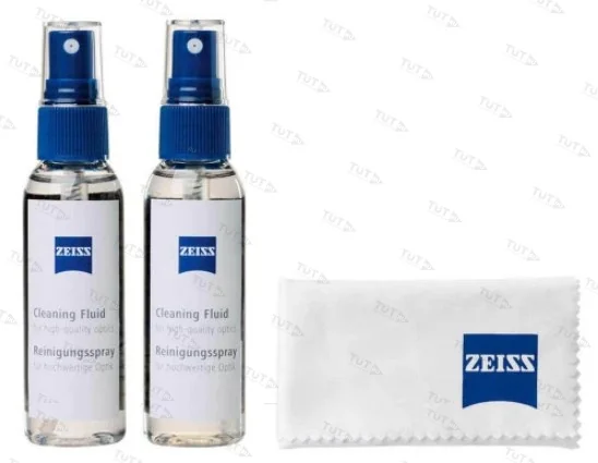 Набор для чистки оптики Zeiss Cleaning Fluid (2 спрея (60мл),салфетки)