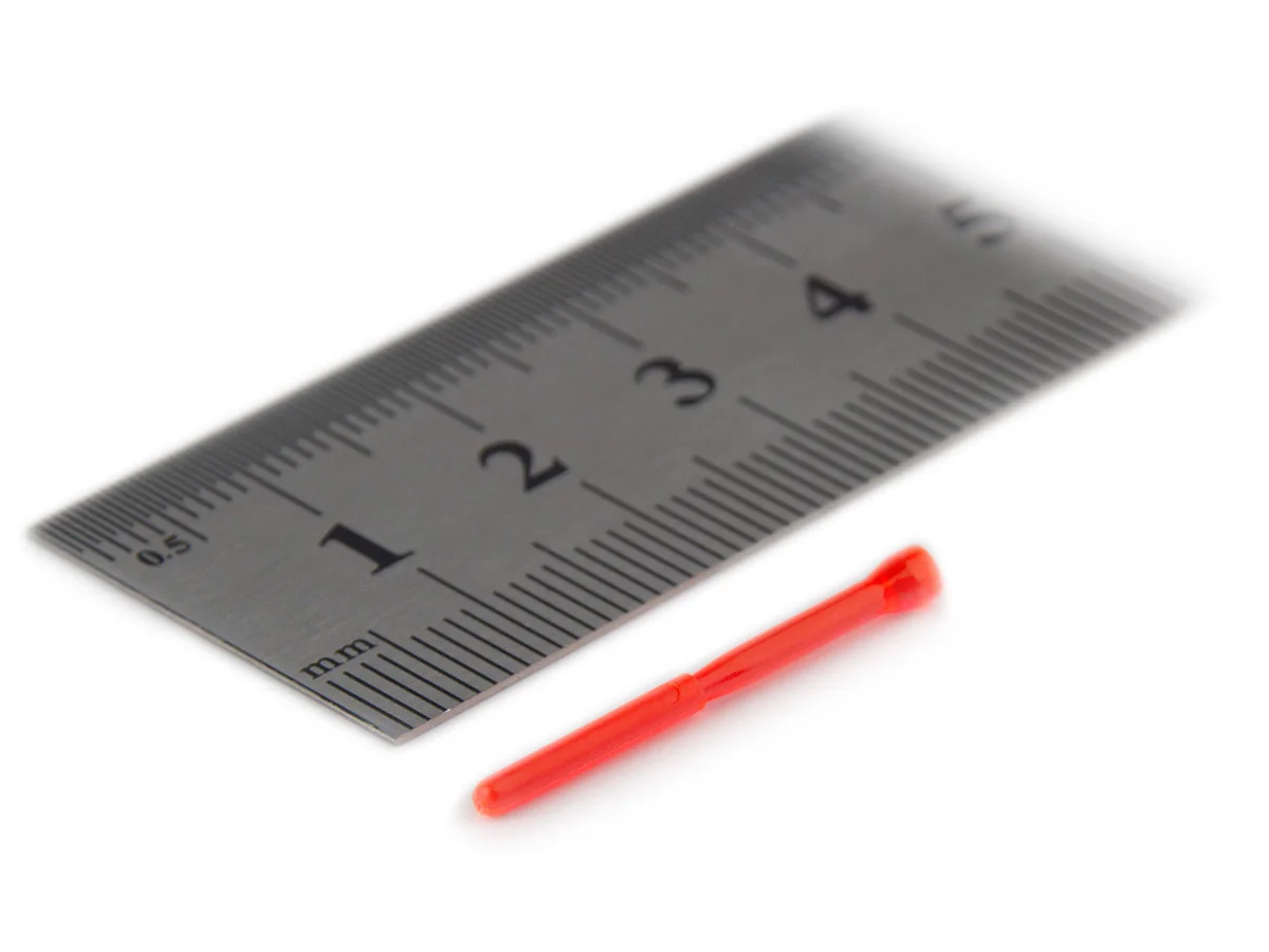 HiViz сменное оптоволокно для мушек PM1002, диаметр 0,110", красное