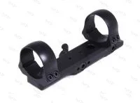 Быстросъемный кронштейн MAK на едином основании на призму 12 мм с кольцами 30 мм (5022-3000)