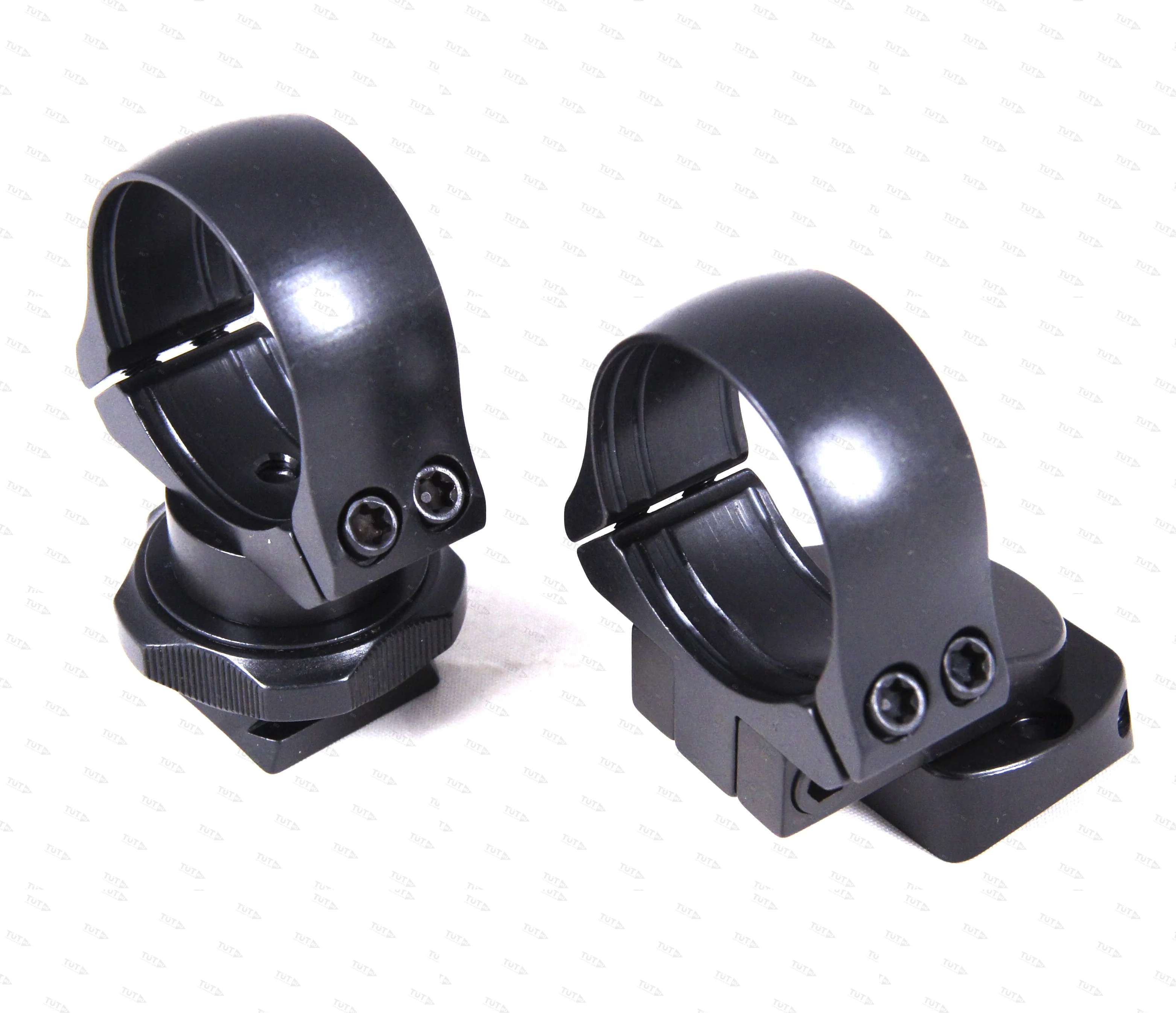 Быстросъемные поворотные кольца MAK 30мм с основаниями на Mauser K98 KR=26мм BH=17мм