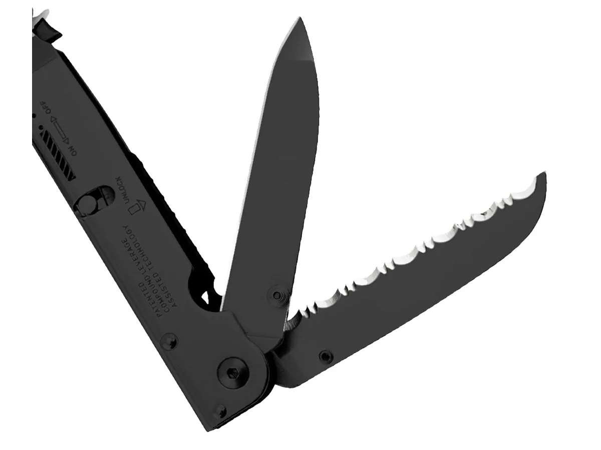 Мультиинструмент SOG PowerAssist Black, нейлоновый чехол