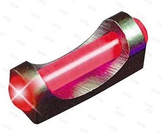 Мушка Truglo TG948UR универсальная, красная, винтовая 2,5мм