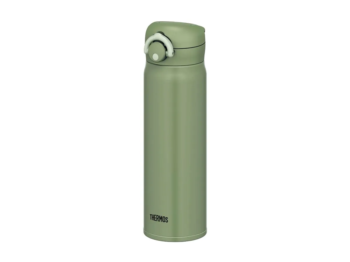 Термокружка THERMOS JNR-601 KKI 0.6L, откидной механизм, хаки