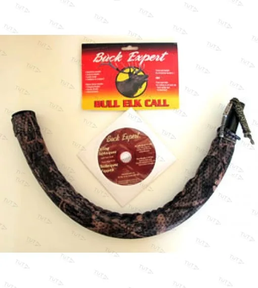 Манок Buck Expert на благородного оленя Buck Expert, духовой, + обучающее CD, материал - пластик, ве