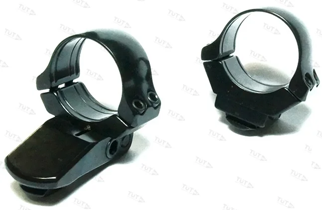 Кольца APEL (переднее и заднее) на основания Steyer SBS-96 на 25.4мм 310/0012/26+316/0095