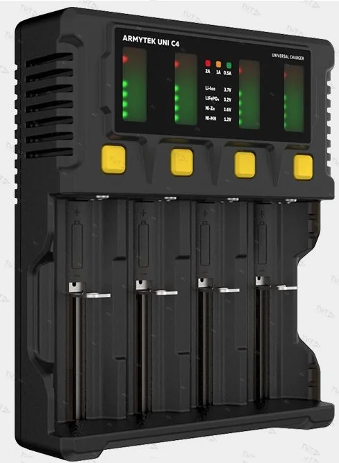 Зарядное устройство Armytek Uni C4 Plug Type C