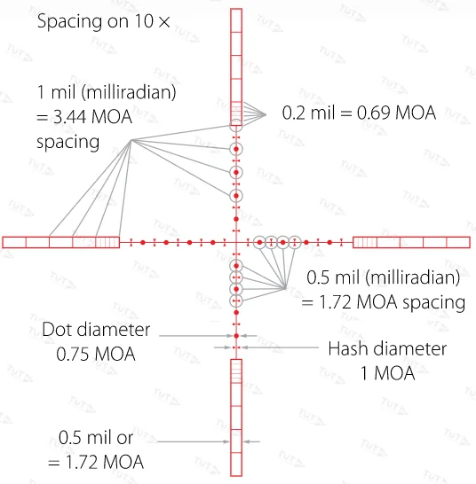 Оптический прицел Hawke Vantage WA 30 4-16x50 IR SF (10x 1/2 Mil Dot) MRAD