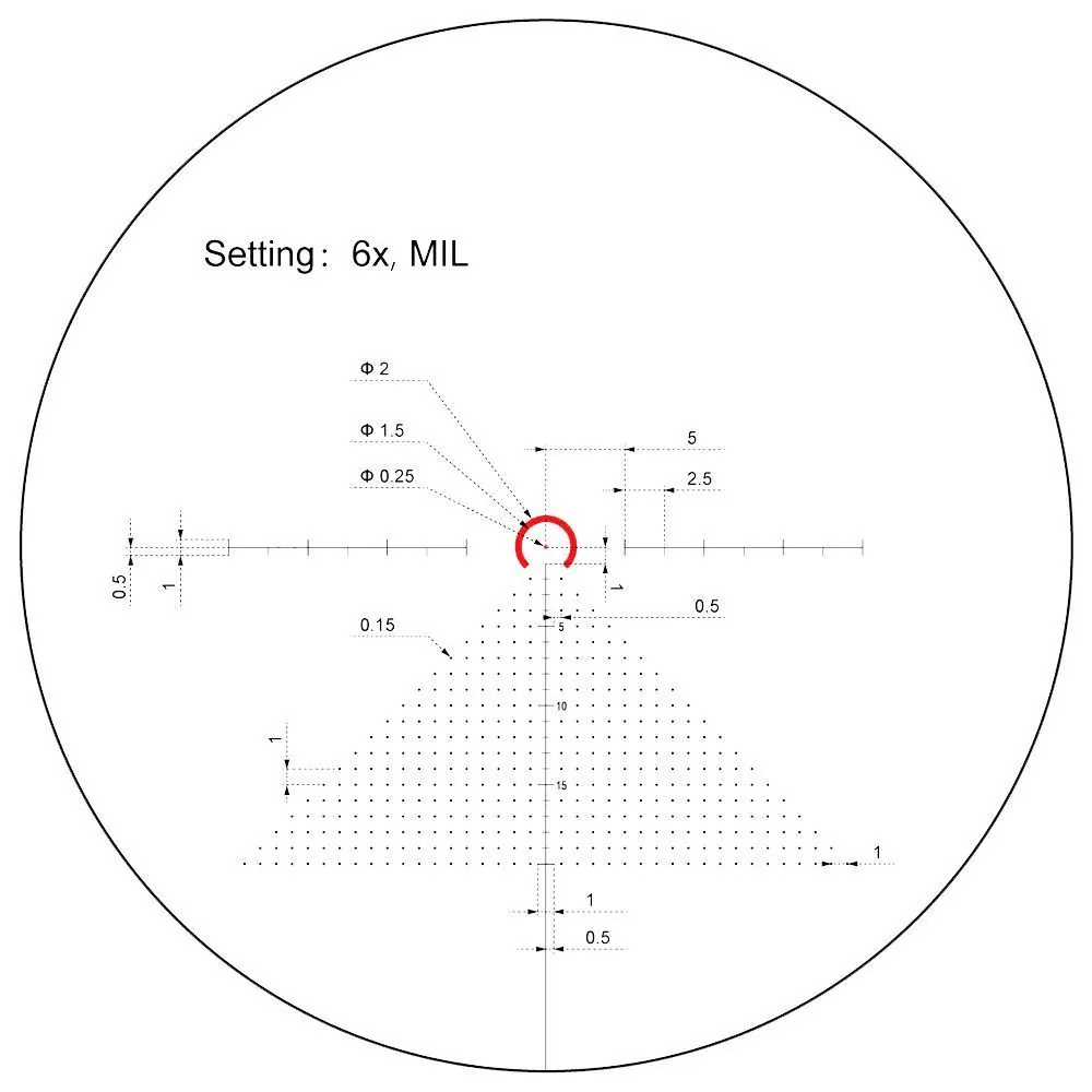 Оптический прицел VictOptics S6 1-6x24 LPVO Coyote FDE