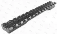 Планка Rusan Picatinny Mauser K98 (без болтов, с отверстиями B=105) 010-37