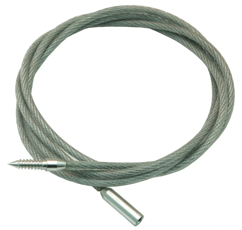 Шомпол гибкий ЧИСТОGUN для нарезных калибров, резьба мама 8/32, для пистолетов, длина 30 см