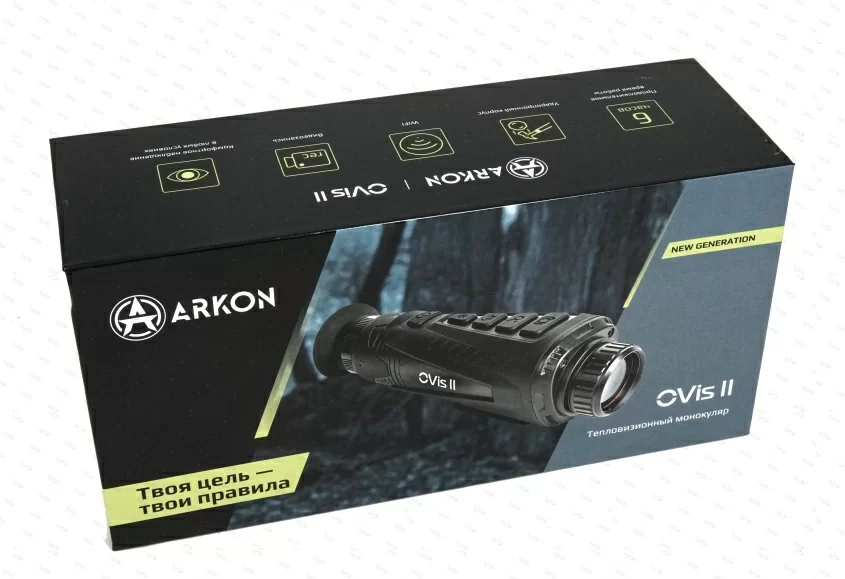 Купить Тепловизионный монокуляр ARKON OVis II SM15 52 990 ₽ с доставкой по  Москве и России