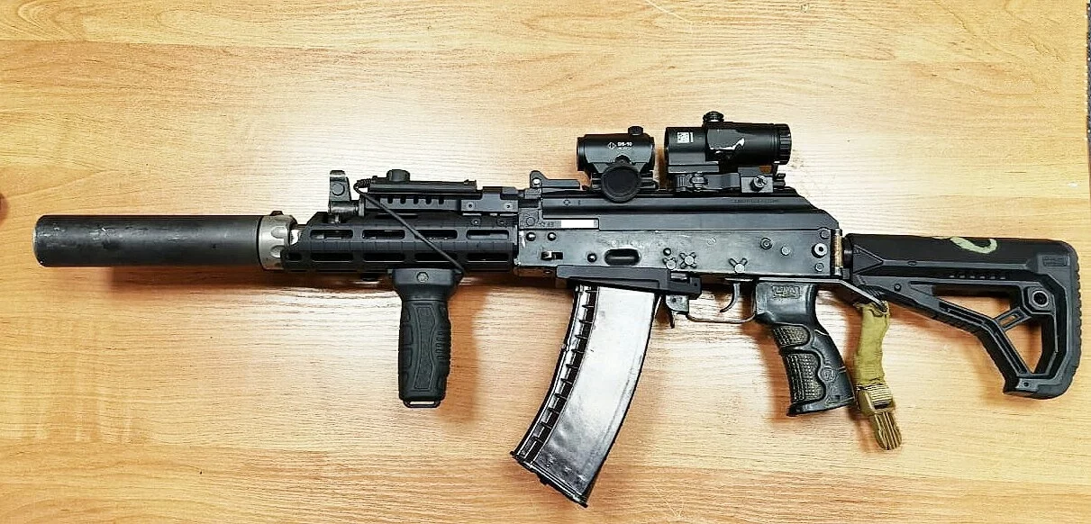 Комплект цевья и накладки на газовую трубку "АКСУ"