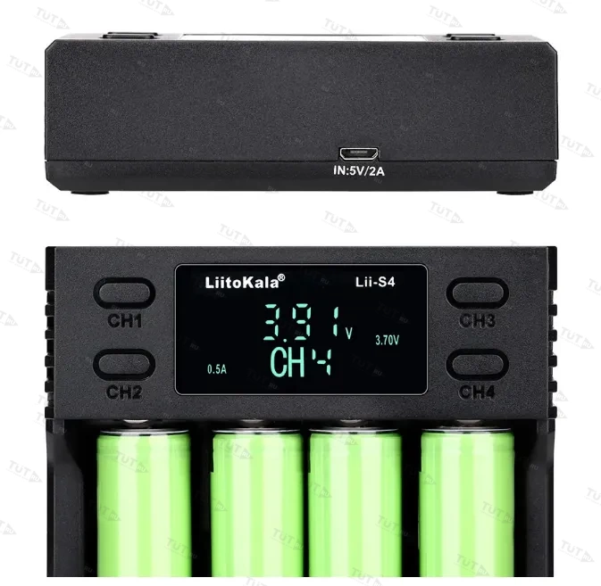 Зарядное устройство Liitokala Lii-S4