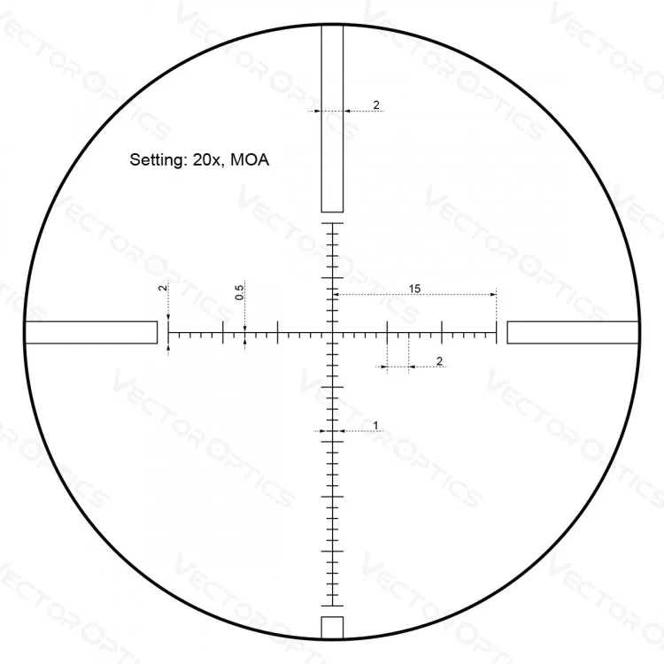 Оптический прицел Vector Optics Sentinel 8-32x50 GenII SFP