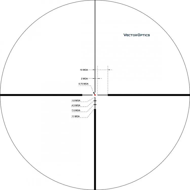 Прицел Vector Optics Continental x6 3-18x50 SFP Hunting