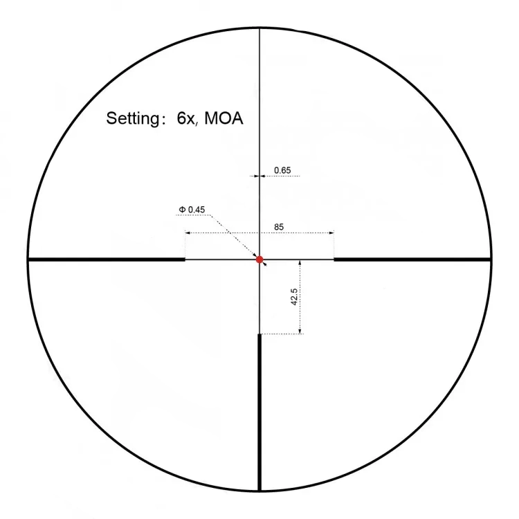 Прицел Vector Optics Constantine 1-6x24 SFP FIBER