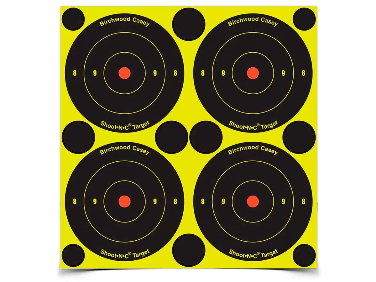 Мишень осыпающаяся Birchwood Shoot-N-C Bulls-eye Target D 3 240шт.