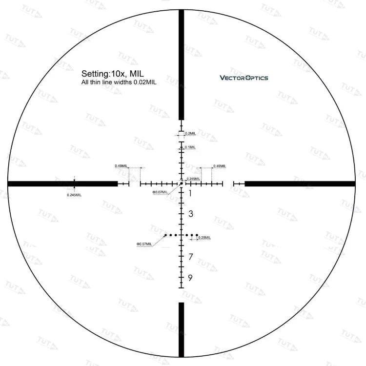 Прицел Vector Optics Marksman 6-25x50 SFP