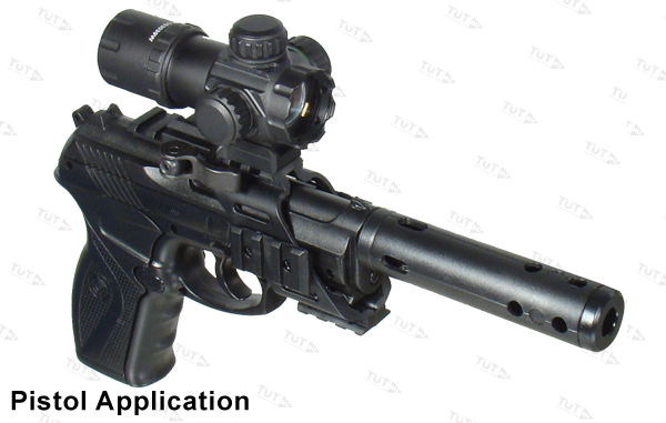 Коллиматорный прицел Leapers 5TH GEN 1х26 3.9", точка 4MOA