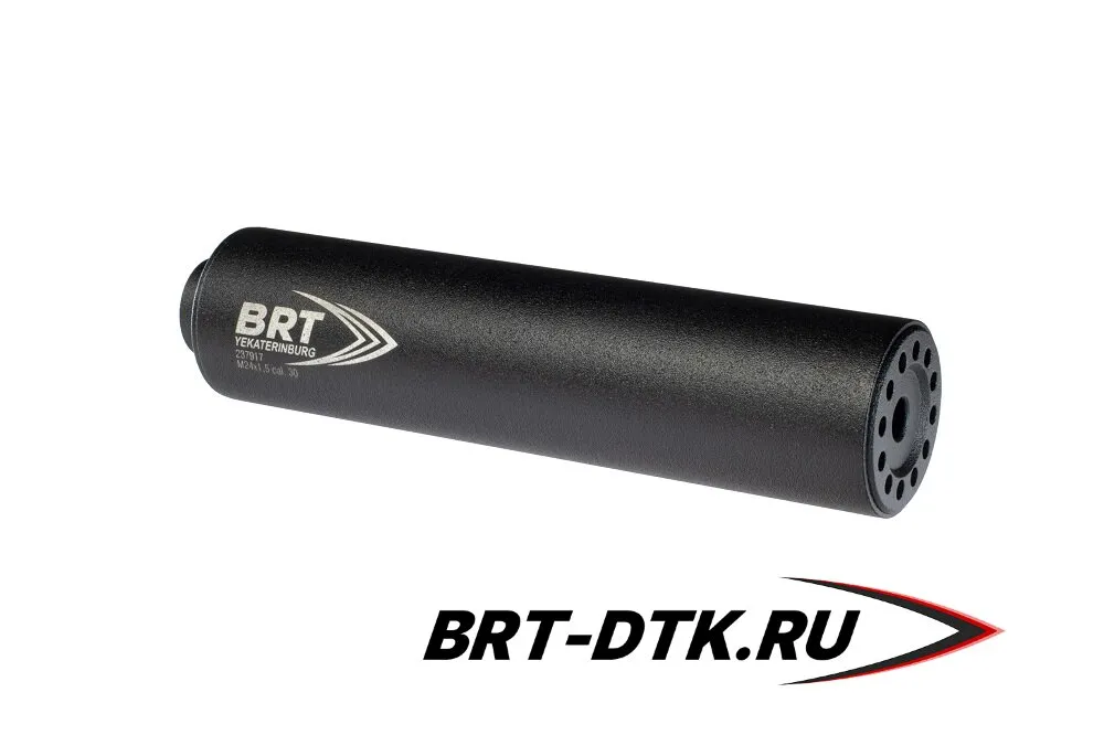 ДТК закрытого типа BRT для Сайга-200 .7,62/308 (200мм, 15 камер, М24х1,5R, п/п 10мм, d-50мм)