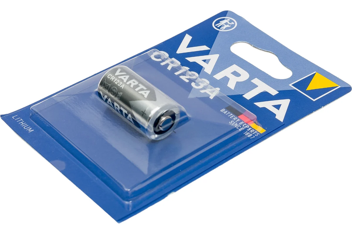 Элемент питания Varta PROFESSIONAL CR123A 1BL