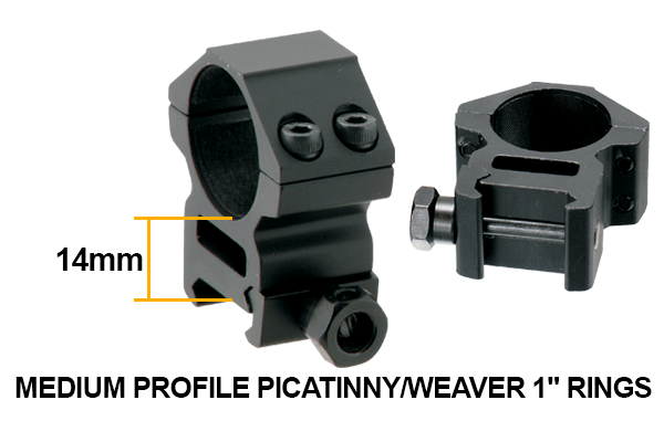 Оптический прицел Leapers True Hunter Classic 4x32 25.4мм, MilDot, б/подсв., кольца на Weaver/Picati