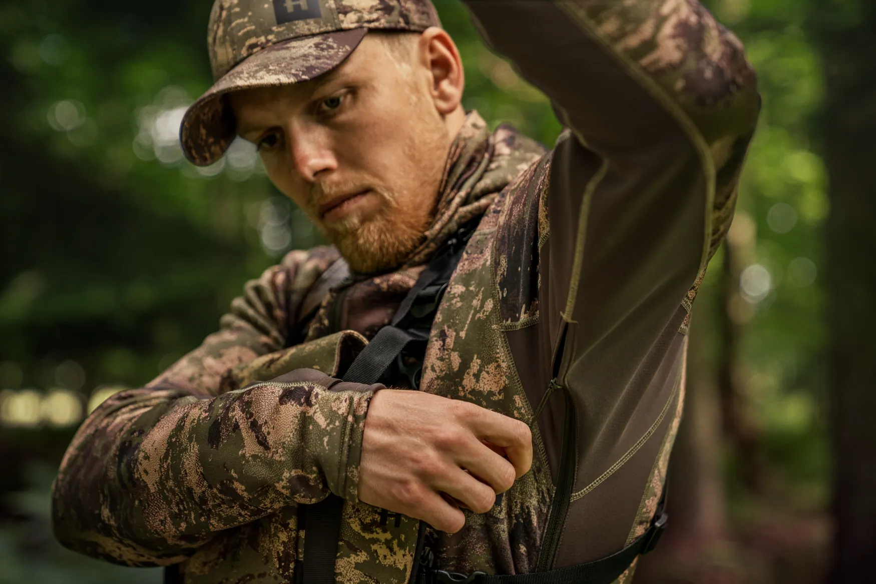 Толстовка HARKILA Deer Stalker Camo Fleece Hoodie