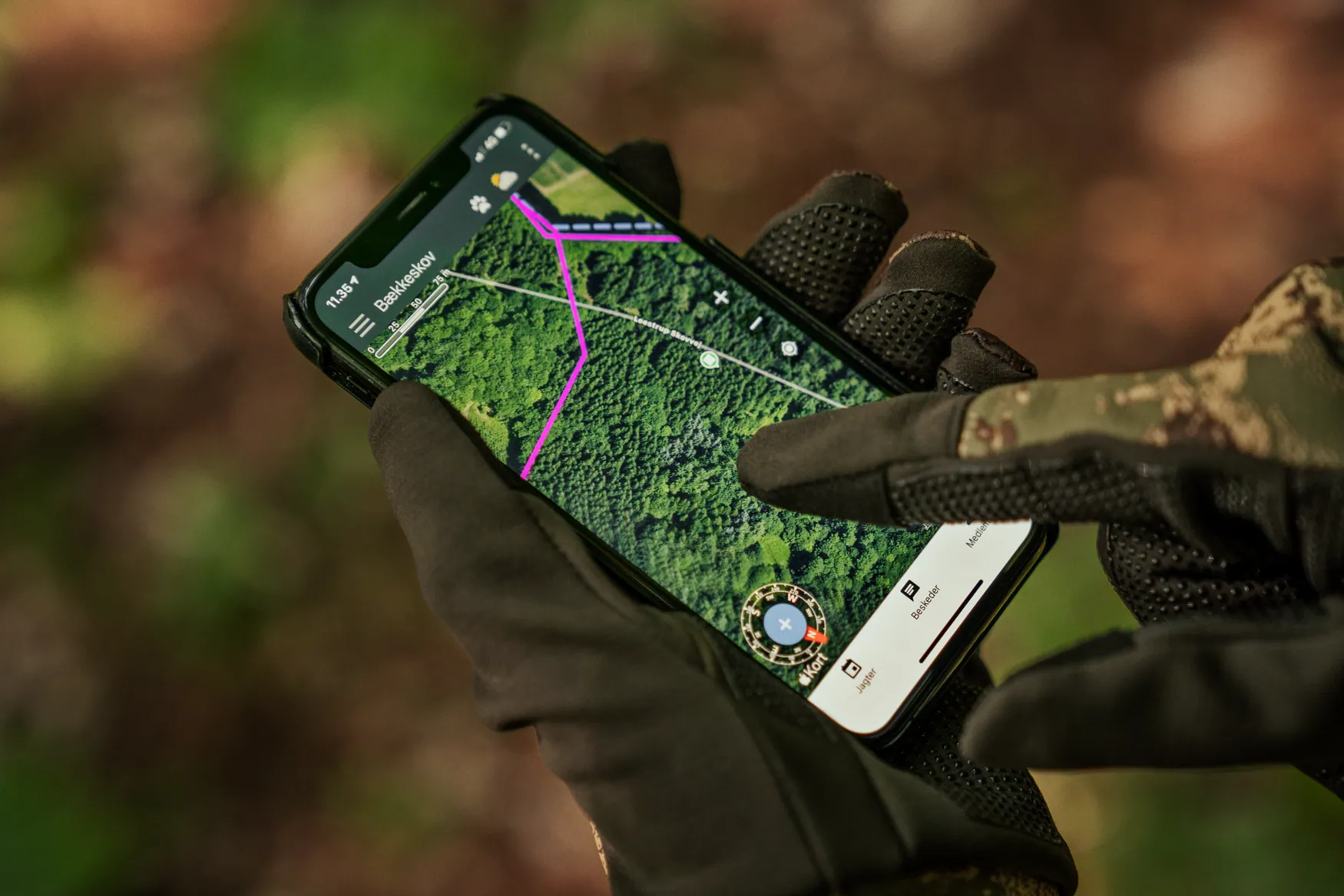 Перчатки HARKILA Deer Stalker Camo Fleece Gloves