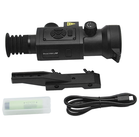 Тепловизионный прицел RikaNV Ovod H50 LRF / Рика НВ Овод Х50 ЛРФ (с дальномером)