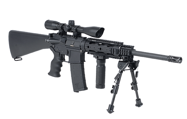 Оптический прицел Leapers True Hunter Classic 4x32 25.4мм, MilDot, б/подсв., кольца на Weaver/Picati