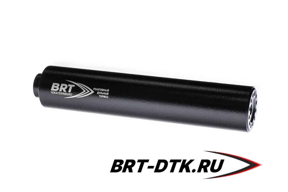 ДТК закрытого типа BRT с газосбросом для Browning, кал .30 (220 мм, резьба 9/16"-24 UNEF, п/п 10мм, ⌀ 50мм)