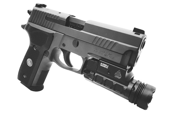 Тактический фонарь UTG на Weaver/Picatinny