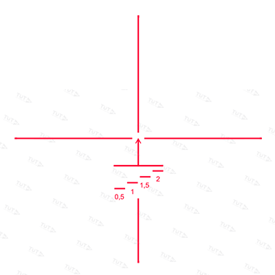 Оптический прицел ПО 3.5х17.5П с подсветкой сетки