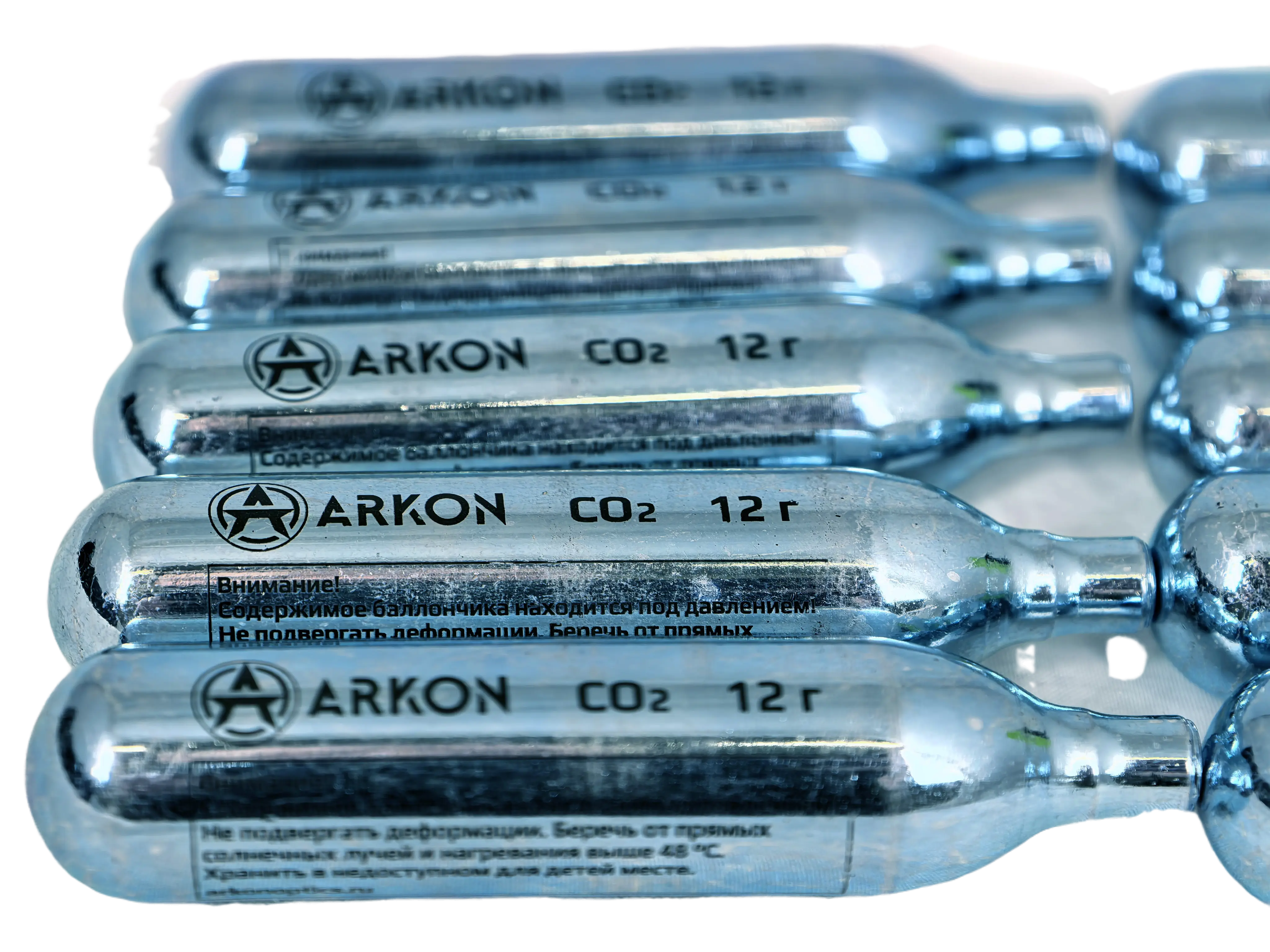 Баллончики CO2 ARKON, 12г. (упаковка 10 шт.)