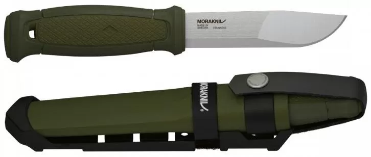 Нож Morakniv Kansbol, с мультикреплением, зелёный