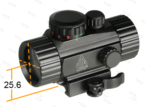 Коллиматорный прицел Leapers UTG Compact 1х30, точка 4МОА