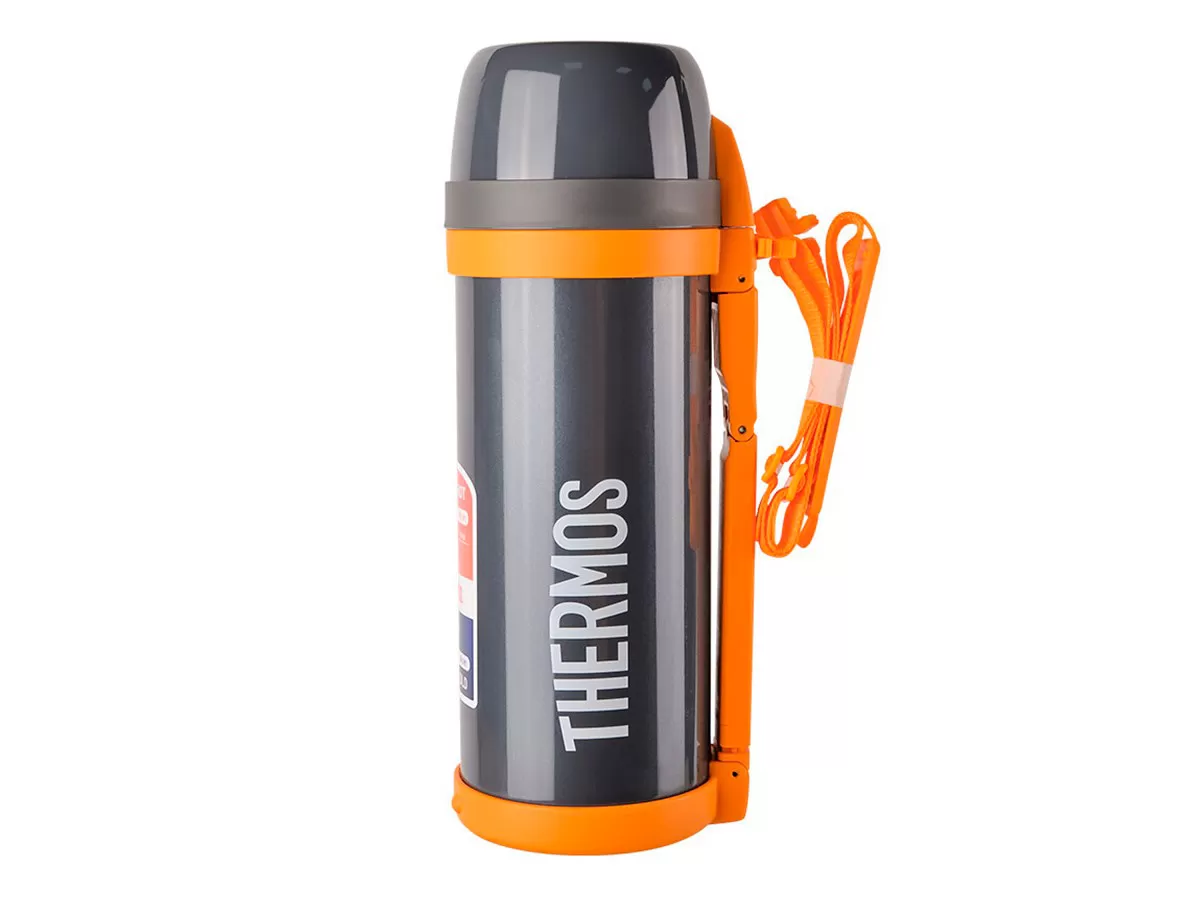 Термос универсальный THERMOS FDH-2005 Blue 2.0L складная ручка серый