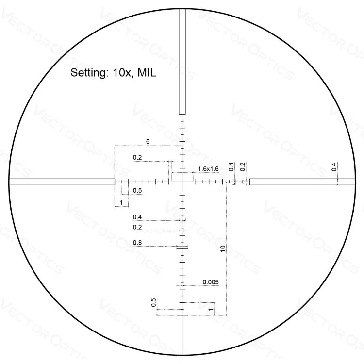 Прицел Vector Optics Veyron 3-12x44 SFP (P)