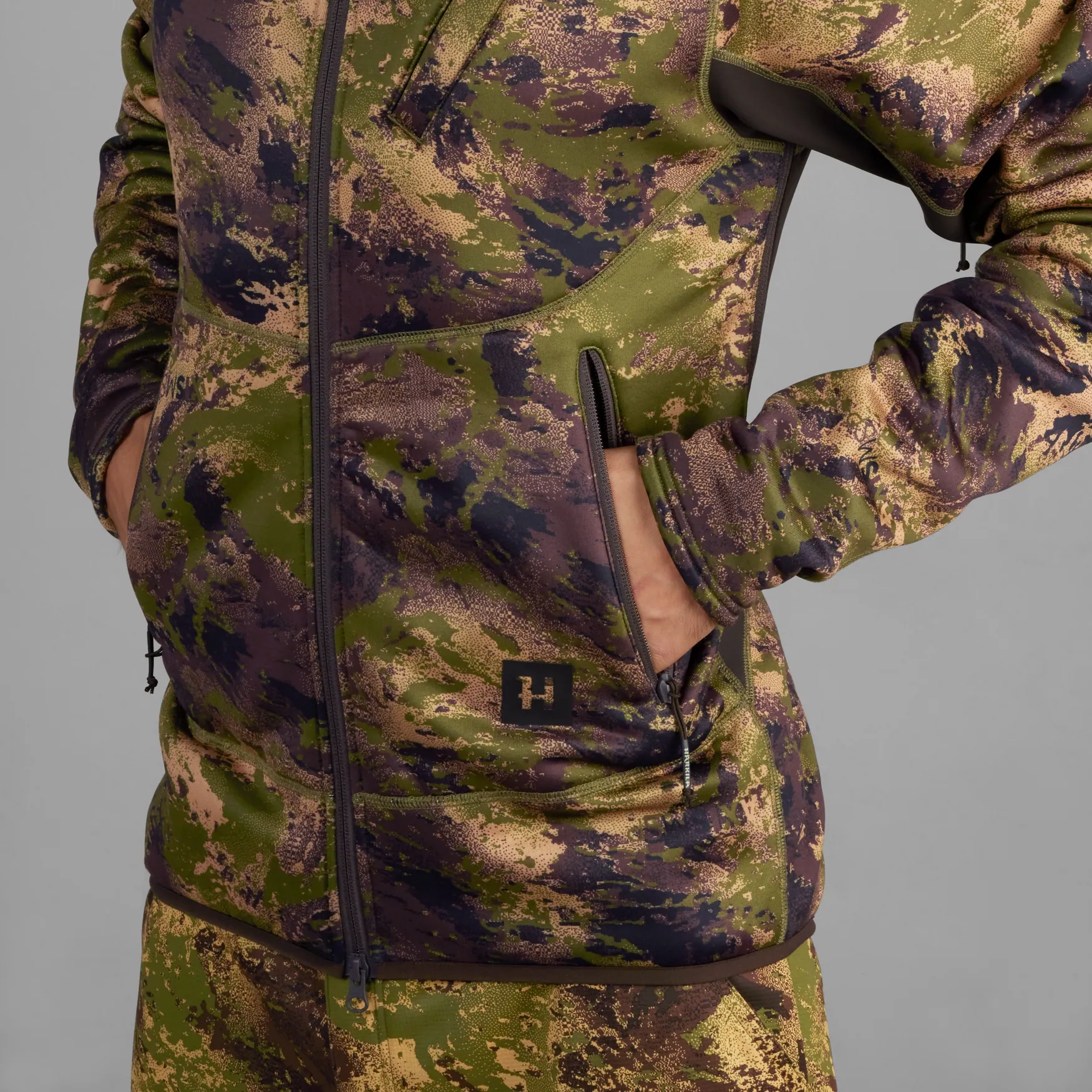 Толстовка HARKILA Deer Stalker Camo Fleece Hoodie