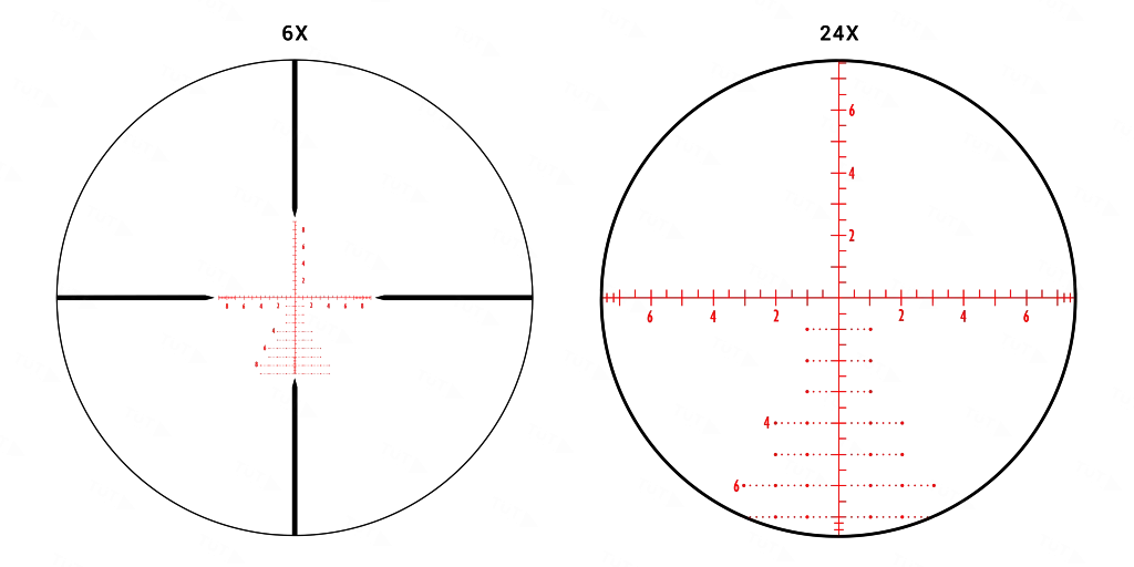 Оптический прицел Athlon Helos BTR 6-24×50 APMR FFP IR MIL