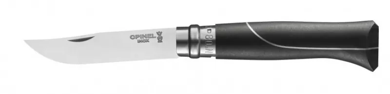 Нож складной Opinel Ellipse 08, нержавеющая сталь, африканское дерево